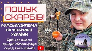 Римська Імперія На території України. Денарії. Срібні фібули!