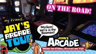 Tour of Jay's home arcade - Reactor, I Robot, Discs of Tron, Super Punch-Out, cabarets, and more!