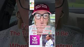 Fergal Deery & AIB BANK & Banty