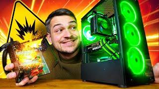 Dieser PC ist im Test EXPLODIERT!! - Wir retten & verlosen ihn an EUCH!!