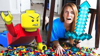 Nerf War: Lego Meets Minecraft