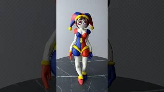 I made Pomni but she’s an Anime girl#pomni #digitalcircus #sculpting #anime #animegirl