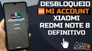 Desbloquear Conta Mi Xiaomi Redmi Note 8 | E Outros Aparelho [Definitivo Via Servidor]