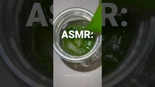 #asmr : green juice you’ll want!