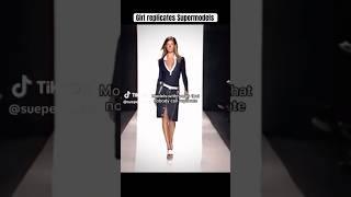 This girl replicates all supermodel walks