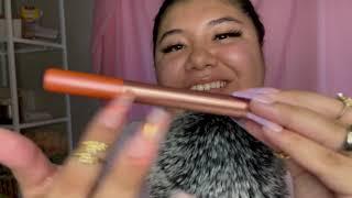 ASMR Brain Melting Trigger Assortment | Mic Brushing, Stippling, Hair Brushing, Hand Movements