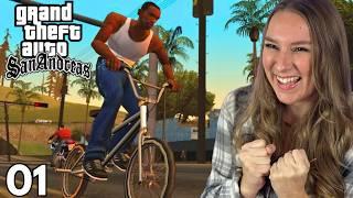 MY FIRST TIME PLAYING GTA SAN ANDREAS (definitive edition) || Part 1