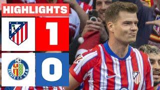 ATLÉTICO DE MADRID 1 - 0 GETAFE CF I RESUMEN LALIGA EA SPORTS