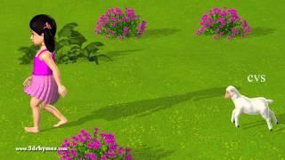 Mary had a Little Lamb - 3D Animation English Nursery rhyme for children with lyrics