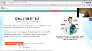 Lovely a Graduate Student Found Clarity with CareerGuide Ideal Career Test | Test Report Explained