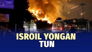 Eron va Husiylar Isroilga zarbalar berdi
