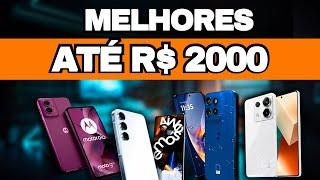 OS 5 MELHORES CELULARES ATÉ 2000 REAIS!Celulares Bom e Barato! Qual Celular Comprar em 2024?