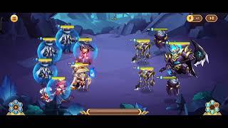 Idle Heroes - Прохождение 20 земли печати бастиона/ Фиона и Шерлок/ SL 20/