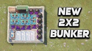 NEW 2X2 BUNKER 2023 META | Rust Building Tutorial 2023!