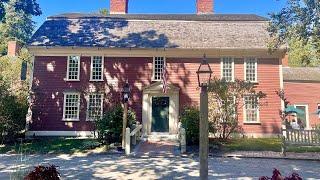 Our "new" English Cottage Foyer and Lunch at a Quintessential New England Inn.