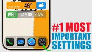 Critical iPhone Settings - You MUST Change Immediately !