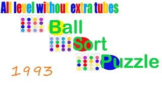 Ball Sort Puzzle Level 1993  All level without extra tube  Game Walkthrough 