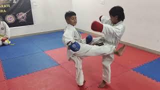 Shaurya VS Prachi Karate Kumite | FAMA ACADEMY KARATE TRAINING CENTRE