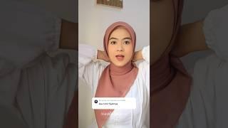 Hijab ko nyekik leher? #hijabsegiempat #tutorialhijab #youtubeshorts