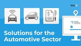 WebID Solutions - Service Offering for the Automotive Sector