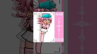 AKAGE meme | Vani and Kyle in Gacha | #gacha #animation #vaniandkyle #vanilbean #kreativekyle #mm2