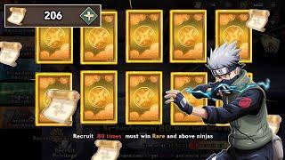 Gacha Senior Recruitment x200 Advanced Ticket - Ninja Blade Dynasty