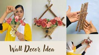 Wall decor ideas | tree branches craft ideas | best out of waste | beautiful wall hanging | crafts |