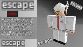 Keter Scientist Escape - SCP: Anomaly Breach 2