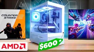 BEST $600 Gaming/Streaming PC [Build Tutorial]