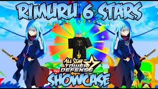 RIMURU 6 STARS "DEMON LORD" FULL SHOWCASEALL STAR TOWER DEFENSE  #ROBLOX