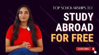 Top Scholarships to Study Abroad for FREE | Careers with Kshama