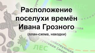 Где искать поселение Ивана Грозного? Расположение. Находки.