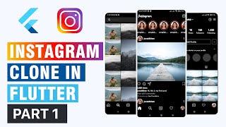 Flutter: Instagram Design Clone | UI/UX | Home Screen | Part 1 - Proglabs