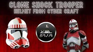 Cyber Craft Clone Shock Trooper helmet review