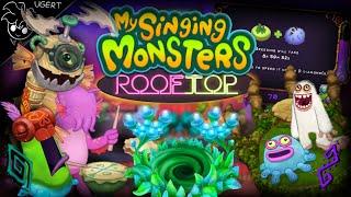 Rooftop Island | Новое обновление + Мой фанатский остров my singing monsters | fanmade msm