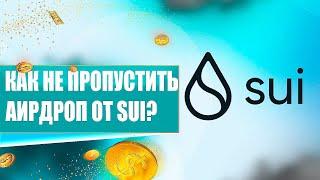 КАК НЕ ПРОПУСТИТЬ АИРДРОП ОТ SUI BLOCKCHAIN ? / КАК ПРОЙТИ ДЕВНЕТ!?