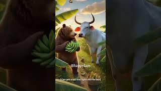 The Brave Cow #ytshorts #shorts #youtubeshorts #happyfam