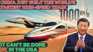 From New York to LA in 2 Hours? China’s High-Speed Train Breakthrough! World's Fastest Train.