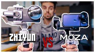 The Best High Payload Smartphone Gimbal 2023? Zhiyun Smooth 5S vs Moza Aircross S