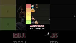 MULTIVERSUS BEST CHARACTER TIER LIST (UPDATED) Jake perspective #wisespade7