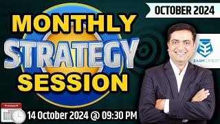 Monthly Strategy Session (Hindi) || October 2024 || Aakash Jadhav