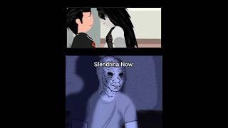 Slendrina Then Vs Now #dvloper ‍