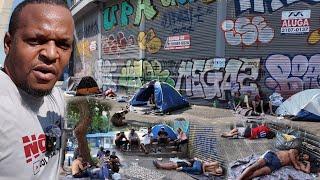 I had to pass by many homeless people to get to a place of worship | Sao Paulo Cathedral