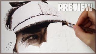 Preview: Sherlock Holmes - Sherlock (BBC) | Pastel Painting Drawing