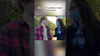 Watch what happens when a teenage Scientologist ATTEMPTS to walk out of the bldg #scientology