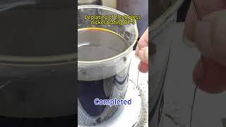 How to quickly remove nickel layer and rework