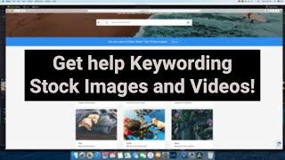 Stock Photography: Get help keywording stock images and stock videos for Microstock!