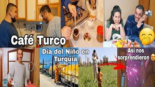 El Amigo de Olcay Nos enseña a Preparar Café Turco+Increíble Sorpresa día del Niño+ Paquete  Bursa