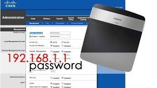 LINKSYS : Set 192.168.1.1 password | NETVN