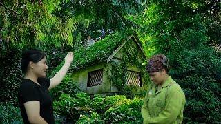 Homeless Girl - Lucky to be given an abandoned house in the woods by || Ly Tieu Isa